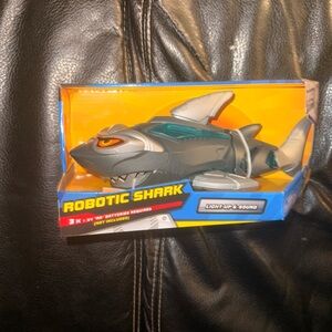 Robotic Shark Toy with Light and Sound